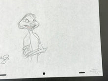 Load image into Gallery viewer, Lion King - Original Animation Drawing of Timon
