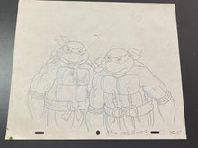 Load image into Gallery viewer, Teenage Mutant Ninja Turtles (1987 TV series) - Original animation drawing
