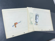 Load image into Gallery viewer, The Tom and Jerry Show (1975) - 2 x Original animation drawings and cels of Tom and Jerry
