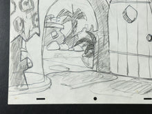 Load image into Gallery viewer, The Flintstones - Original background animation drawing
