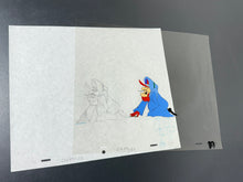 Load image into Gallery viewer, Wacky Races (1968) - Original cel and drawing of Dick Dastardly
