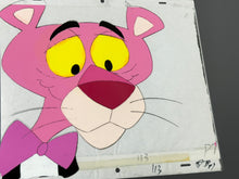 Load image into Gallery viewer, Pink Panther - Original animation cel and drawing
