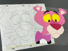 Load image into Gallery viewer, Pink Panther - Original animation cel and drawing
