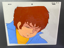 Load image into Gallery viewer, Mobile Suit Gundam (Nippon Sunrise, 1979-80) - Original animation cel and drawing of Amuro Ray
