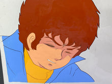 Load image into Gallery viewer, Mobile Suit Gundam (Nippon Sunrise, 1979-80) - Original animation cel and drawing of Amuro Ray
