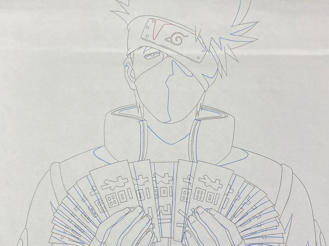 Naruto - Original drawing of Kakashi Hatake, big size!