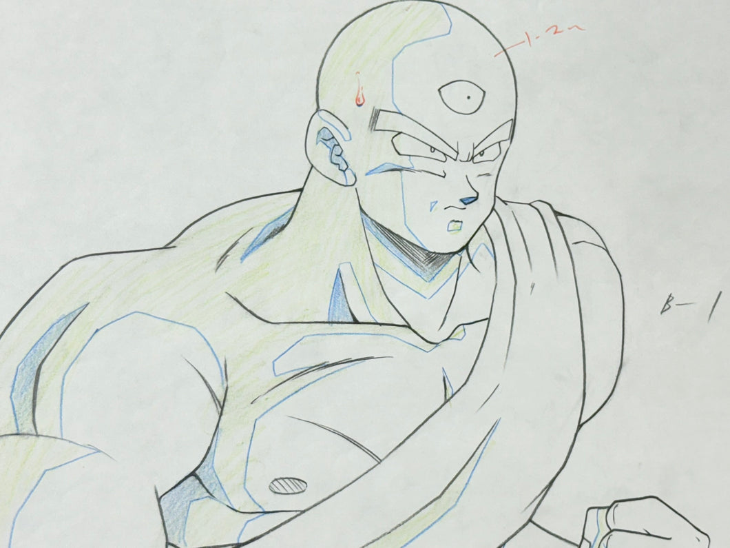 Dragon Ball (1989) - Original animation drawing of Ten Shin Han, Toei Animation