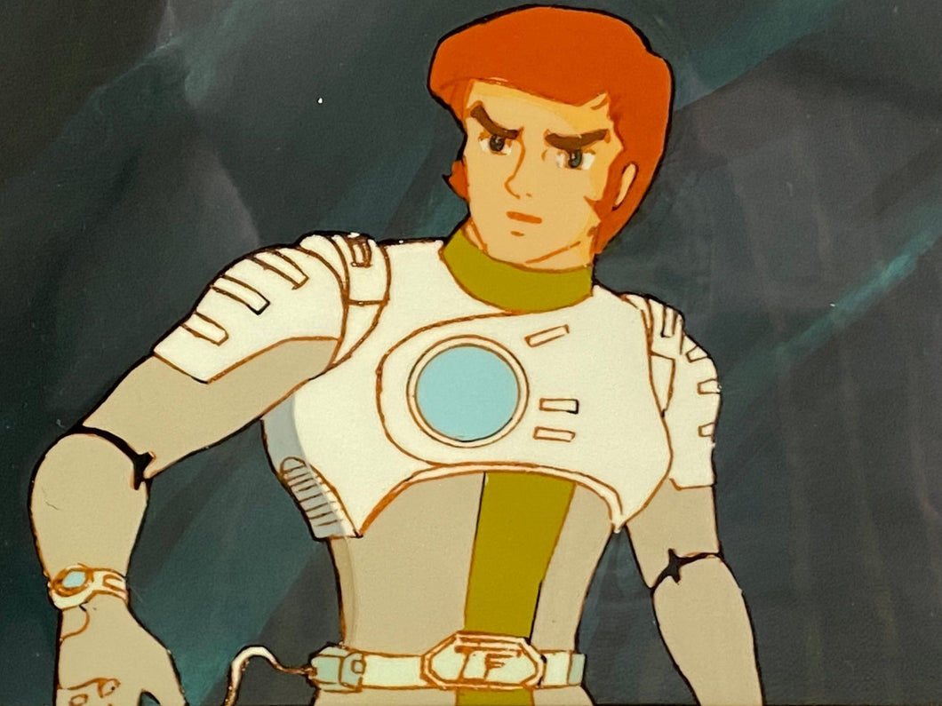 Captain Future - Original animation cel of Curtis Newton, Studio Toei set-up