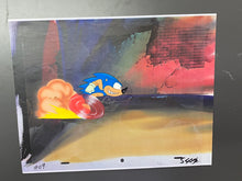 Load image into Gallery viewer, Sonic the Hedgehog - Original Animation Cel, with copy background
