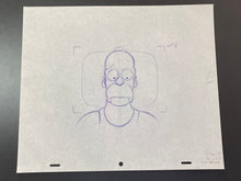 Load image into Gallery viewer, The Simpsons - Original drawing of Homer Simpson (Episode: Life On The Fast Lane, 1990)
