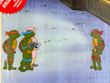 Load image into Gallery viewer, Teenage Mutant Ninja Turtles (1987 TV series) - Original animation cel (certificated with studio stamp)
