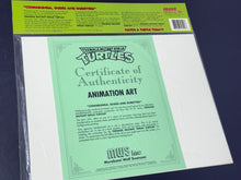 Load image into Gallery viewer, Teenage Mutant Ninja Turtles (1987 TV series) - Original animation cel (certificated with studio stamp)
