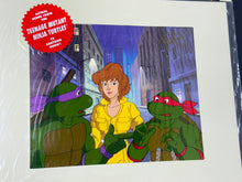 Load image into Gallery viewer, Teenage Mutant Ninja Turtles (1987 TV series) - Original animation cel (certificated with studio stamp)

