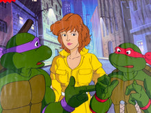 Load image into Gallery viewer, Teenage Mutant Ninja Turtles (1987 TV series) - Original animation cel (certificated with studio stamp)
