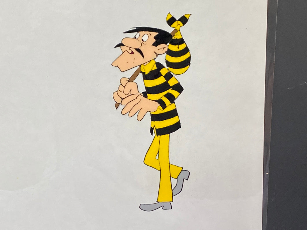 Lucky Luke - Original animation cel of The Daltons (1984)