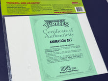 Load image into Gallery viewer, Teenage Mutant Ninja Turtles (1987 TV series) - Original animation cel (certificated with studio stamp)
