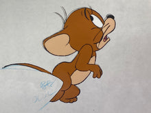 Load image into Gallery viewer, Tom and Jerry - Original drawing and cel of Jerry
