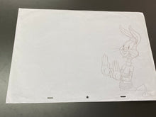 Load image into Gallery viewer, Looney Tunes - Original drawing of Bugs Bunny (XL big size)
