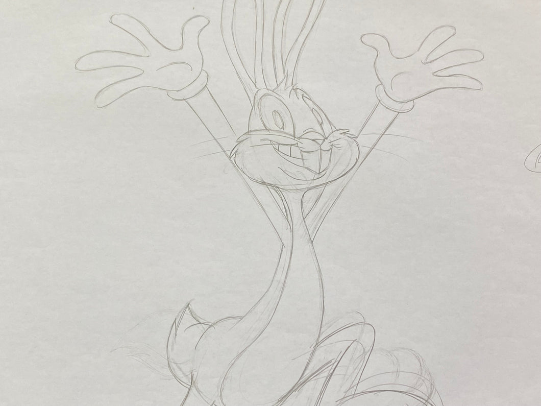 Looney Tunes - Original drawing of Bugs Bunny (XL big size)