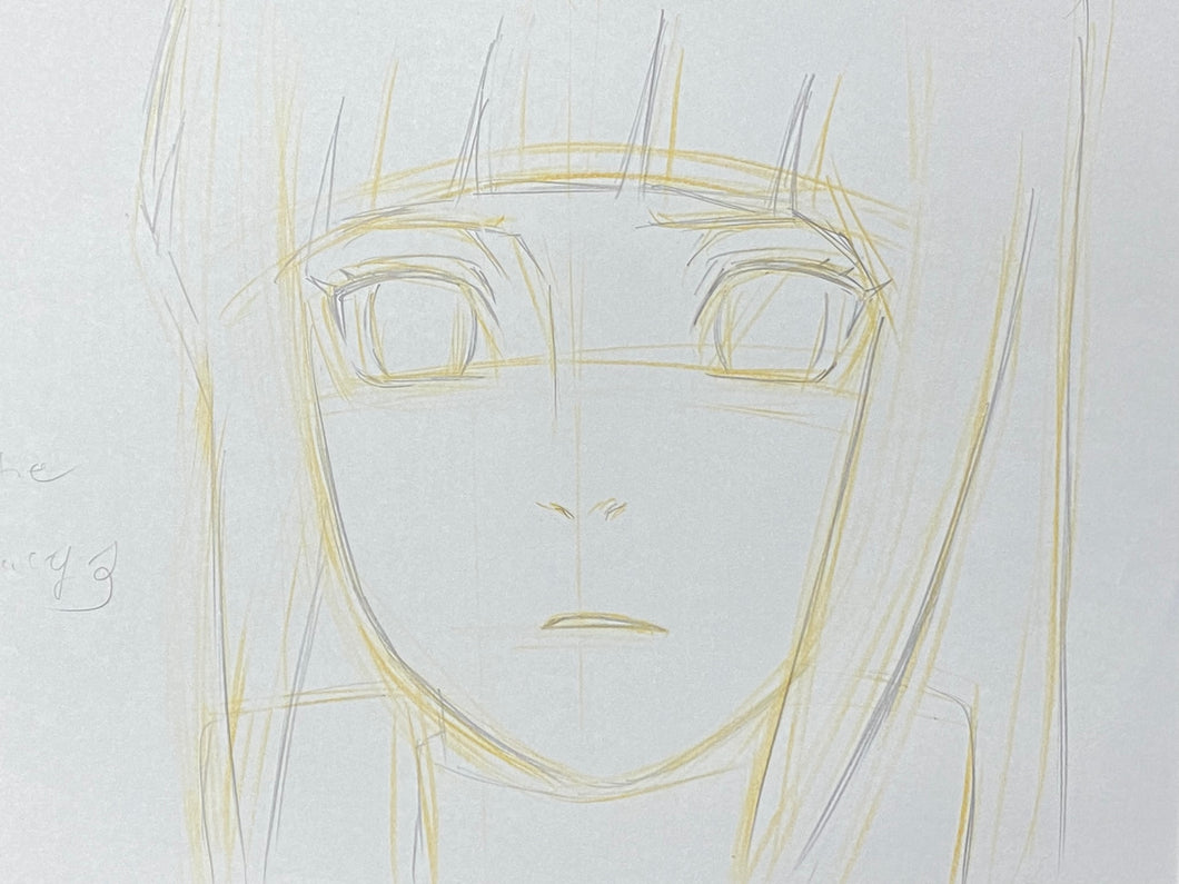 Naruto - Original drawing of Hinata Hyuga