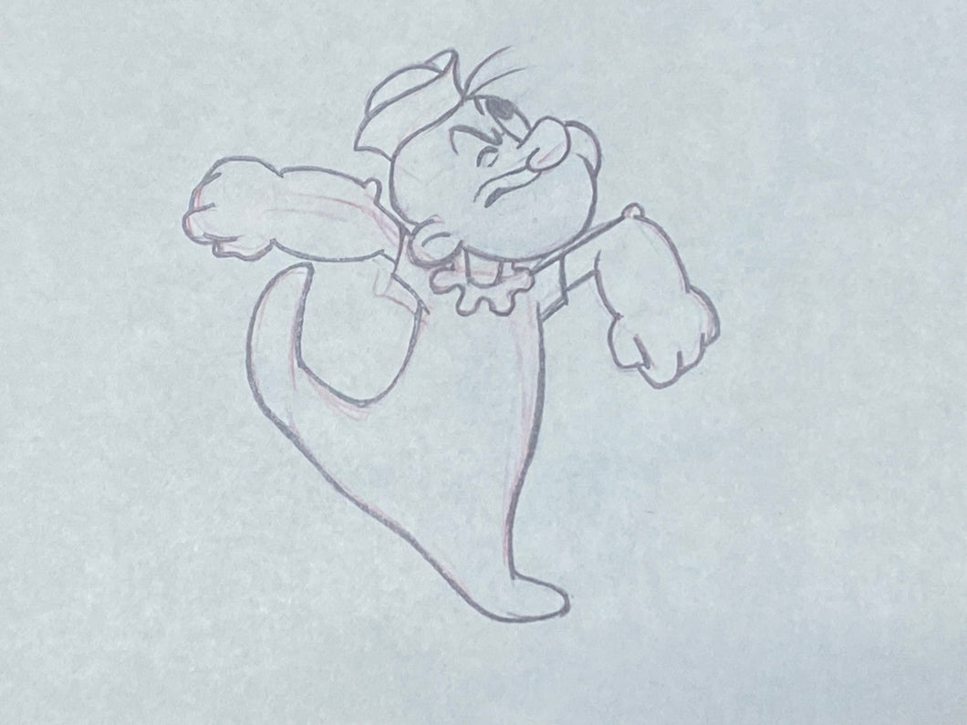 Popeye the Sailor - Original animation drawing of Swee'Pea