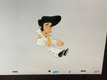 Load image into Gallery viewer, Pink Panther original animation cel and drawing of Elvis Presley
