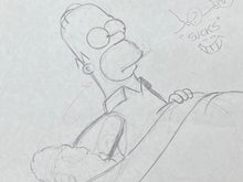 Load image into Gallery viewer, The Simpsons - Original drawing of Homer Simpson, Episode: &#39;Selma&#39;s Choice&#39; (1993)
