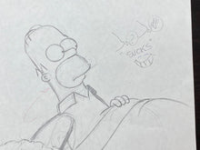 Load image into Gallery viewer, The Simpsons - Original drawing of Homer Simpson, Episode: &#39;Selma&#39;s Choice&#39; (1993)
