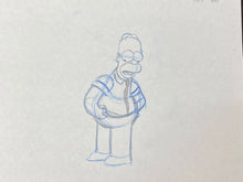 Load image into Gallery viewer, The Simpsons - Original drawing of Homer Simpson
