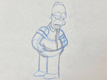 Load image into Gallery viewer, The Simpsons - Original drawing of Homer Simpson
