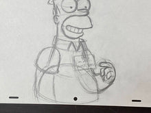 Load image into Gallery viewer, The Simpsons - Original drawing of Homer Simpson
