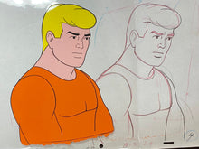 Load image into Gallery viewer, The Superman/Aquaman Hour of Adventure - Original animation drawing of Aquaman
