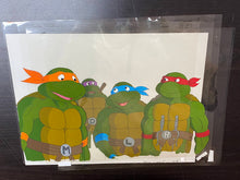 Load image into Gallery viewer, Teenage Mutant Ninja Turtles (1987 TV series) - Original animation cels set, full team!
