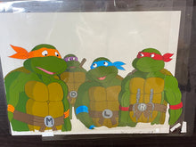 Load image into Gallery viewer, Teenage Mutant Ninja Turtles (1987 TV series) - Original animation cels set, full team!
