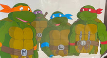 Load image into Gallery viewer, Teenage Mutant Ninja Turtles (1987 TV series) - Original animation cels set, full team!
