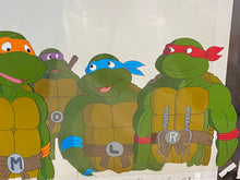 Load image into Gallery viewer, Teenage Mutant Ninja Turtles (1987 TV series) - Original animation cels set, full team!
