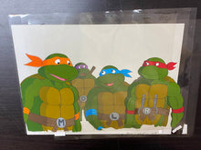 Load image into Gallery viewer, Teenage Mutant Ninja Turtles (1987 TV series) - Original animation cels set, full team!
