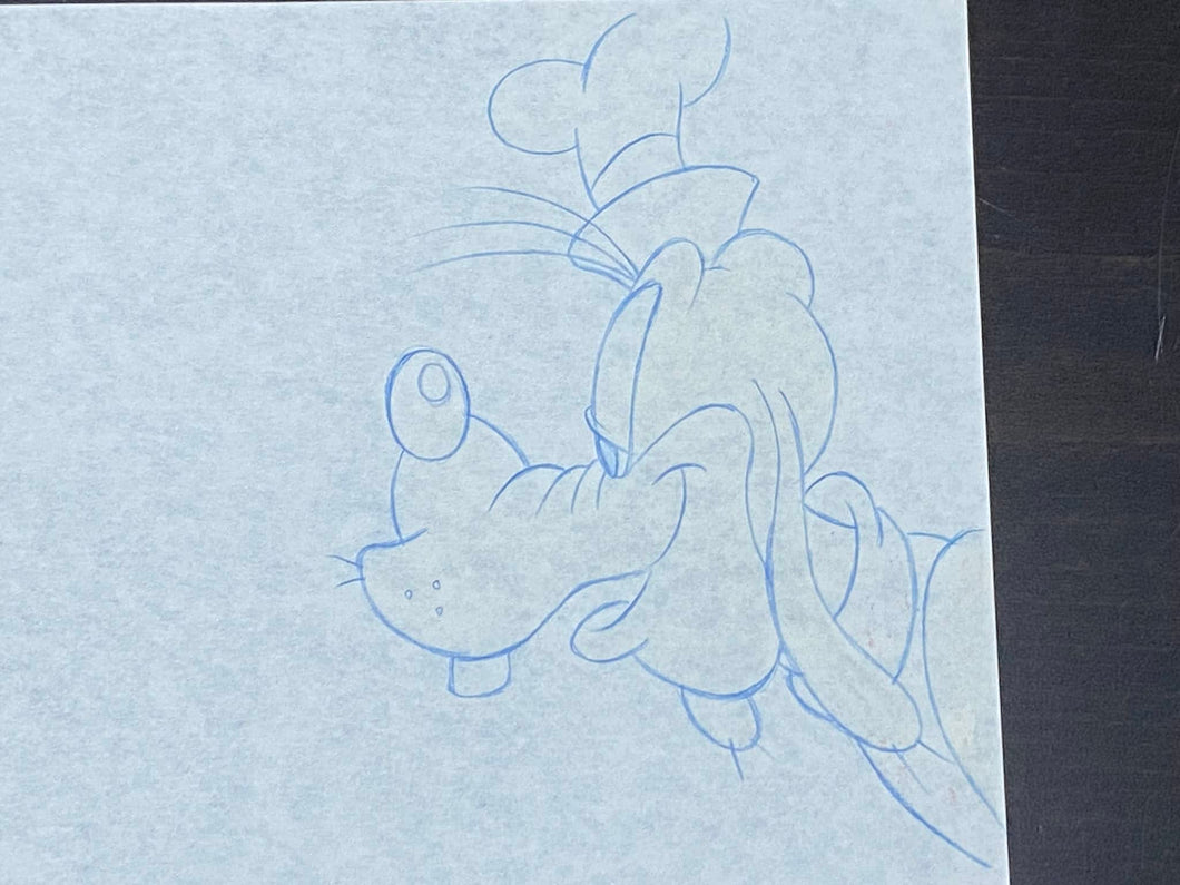 Walt Disney Studio - Original Animation Drawing of Goofy