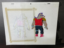 Load image into Gallery viewer, Teenage Mutant Ninja Turtles (1987 TV series) - Original animation cel and drawing
