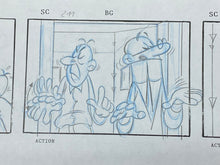 Load image into Gallery viewer, Mortadelo y Filemon (1995) - Original Production Storyboard Drawing

