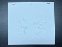 Load image into Gallery viewer, Crayon Shin-chan - Original drawing of Nene Sakurada and Masao Satō
