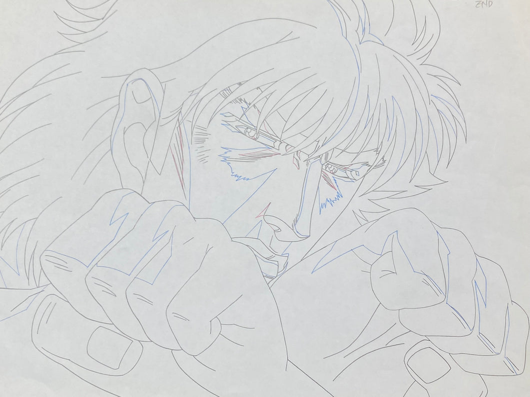 Fist of the North Star (1984/87) - Original animation drawing