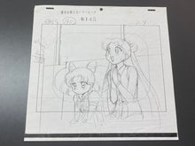 Load image into Gallery viewer, Sailor Moon - 2 Original animation drawing + copy drawing of scene
