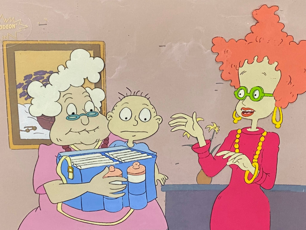 Rugrats - Original Animation Cels, with copy background