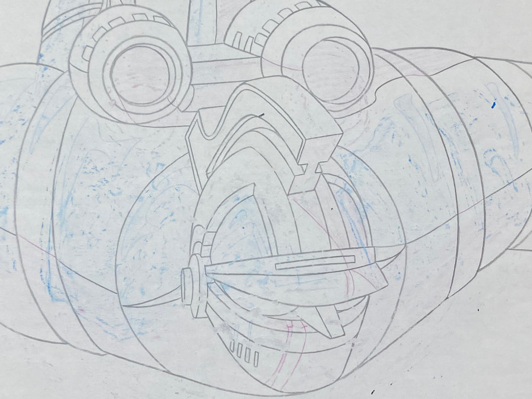 Tetsujin 28-gō - Original animation drawing