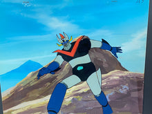 Load image into Gallery viewer, Great Mazinger - Original animation cel with master painted background
