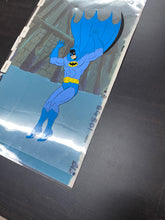 Load image into Gallery viewer, The Adventures of Batman - Original animation cel of Batman, with master painted background (57x27 cm)
