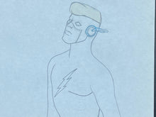 Load image into Gallery viewer, The Superman/Aquaman Hour of Adventure - Original animation drawing of Flash
