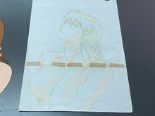 Load image into Gallery viewer, Megazone 23 Part III (OVA) (Shinji Aramaki, 1989) - Original animation cel and drawing of Ryoo, big size, extremely rare!
