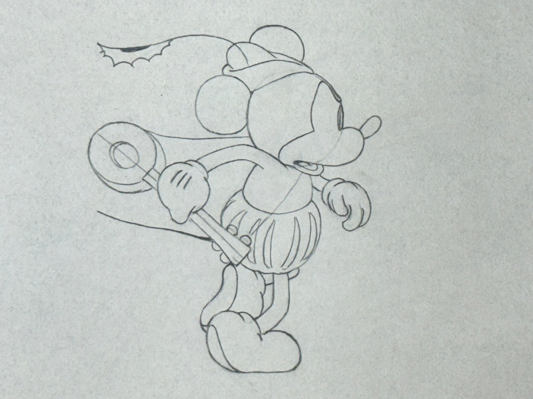 Ye Olden Days (1933) - Mickey Mouse Production Drawing